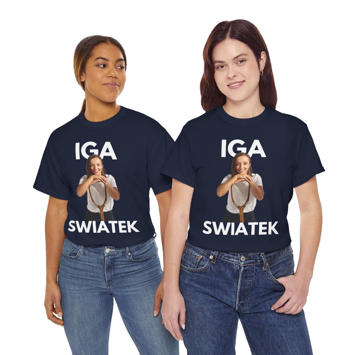 IGA SWIATEK 2 - Tennis Basic Tee