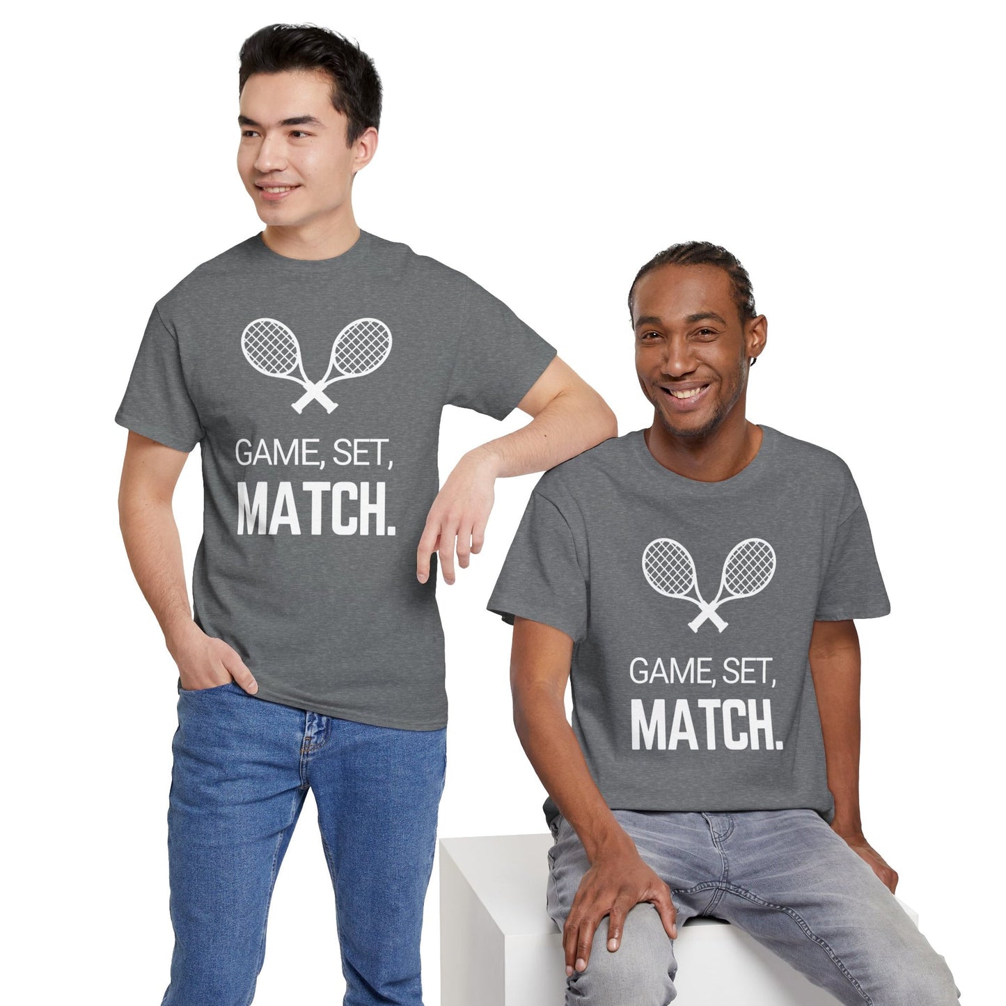 GAME SET MATCH 1 - Tennis Basic Tee