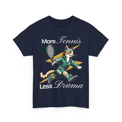 MORE TENNIS - Tennis Basic Tee