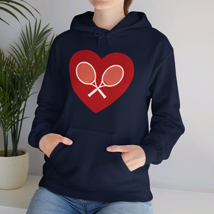 LOVE 5 - Tennis Hoodie