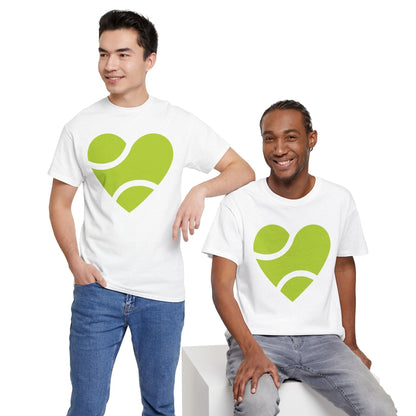 HEART - BALL - Tennis Basic Tee