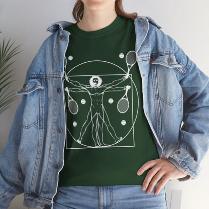VITRUVIAN MAN (LEONARDO DA VINCI) - Tennis Basic Tee
