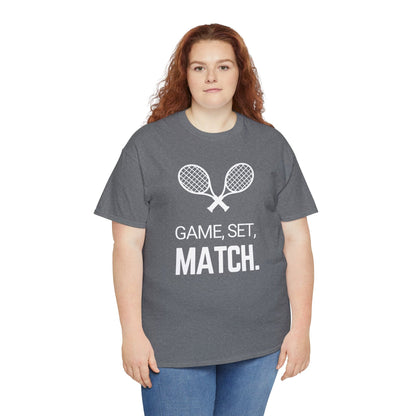 GAME SET MATCH 1 - Tennis Basic Tee