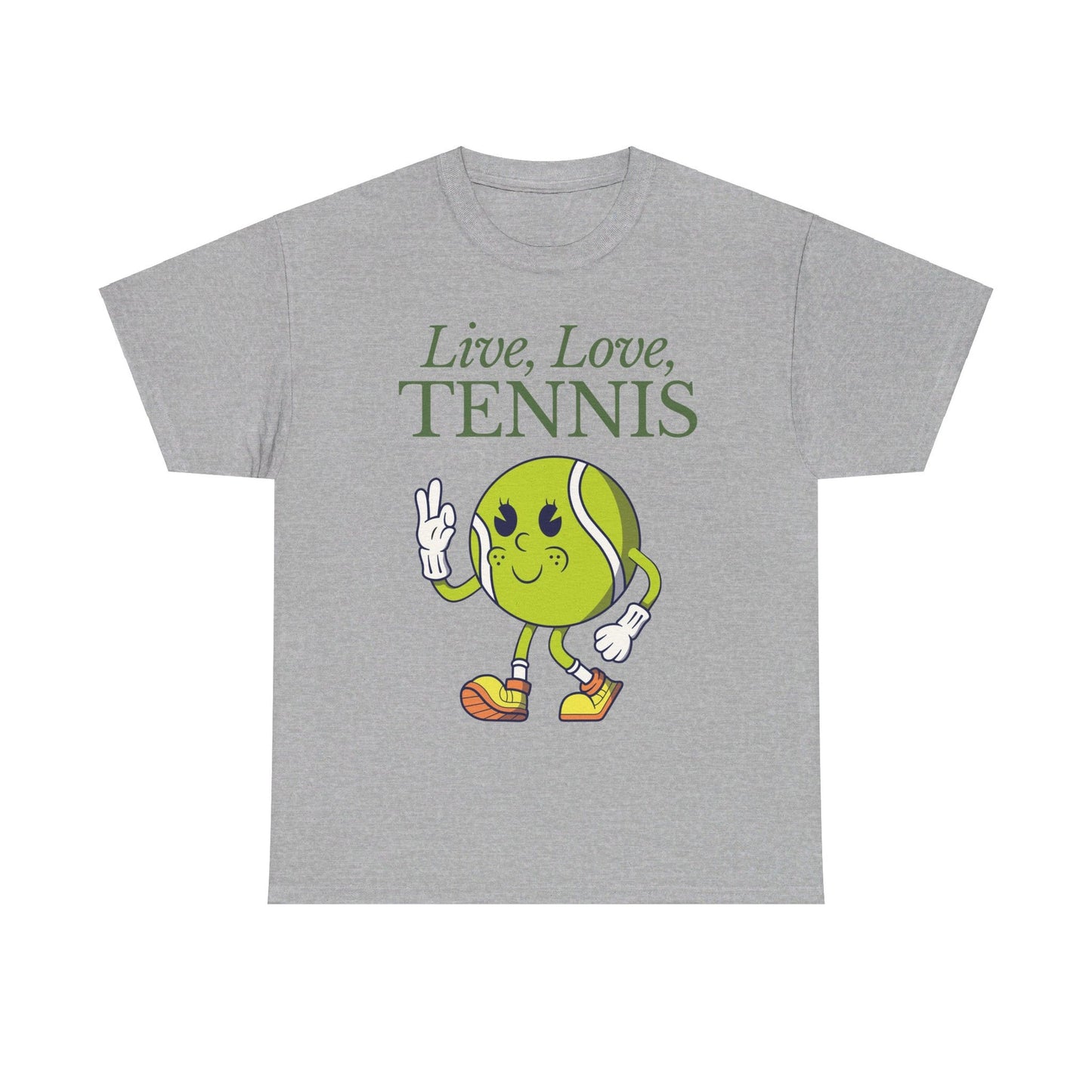 LIVE LOVE TENNIS - Tennis Basic Tee