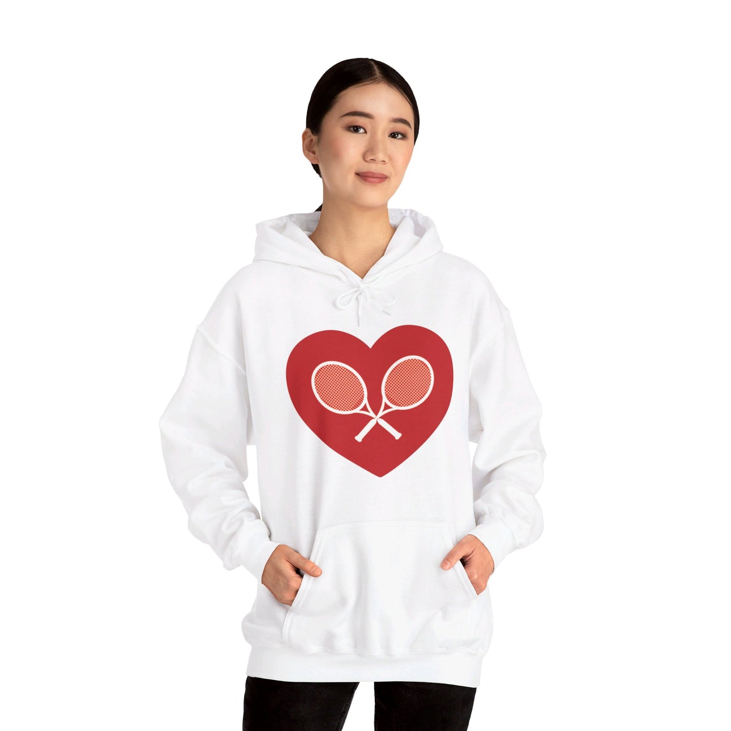 LOVE 5 - Tennis Hoodie