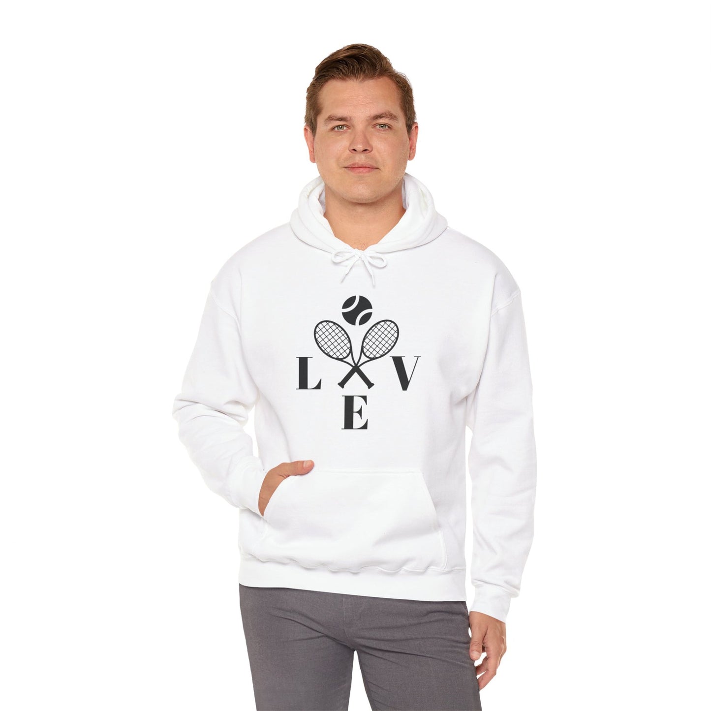 LOVE 2 - Tennis Hoodie