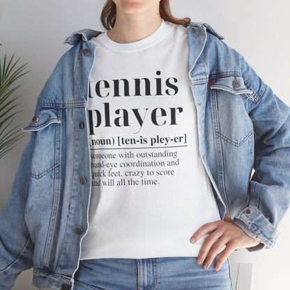 TENNIS PLAYER 1 - Tennis Basic Tee