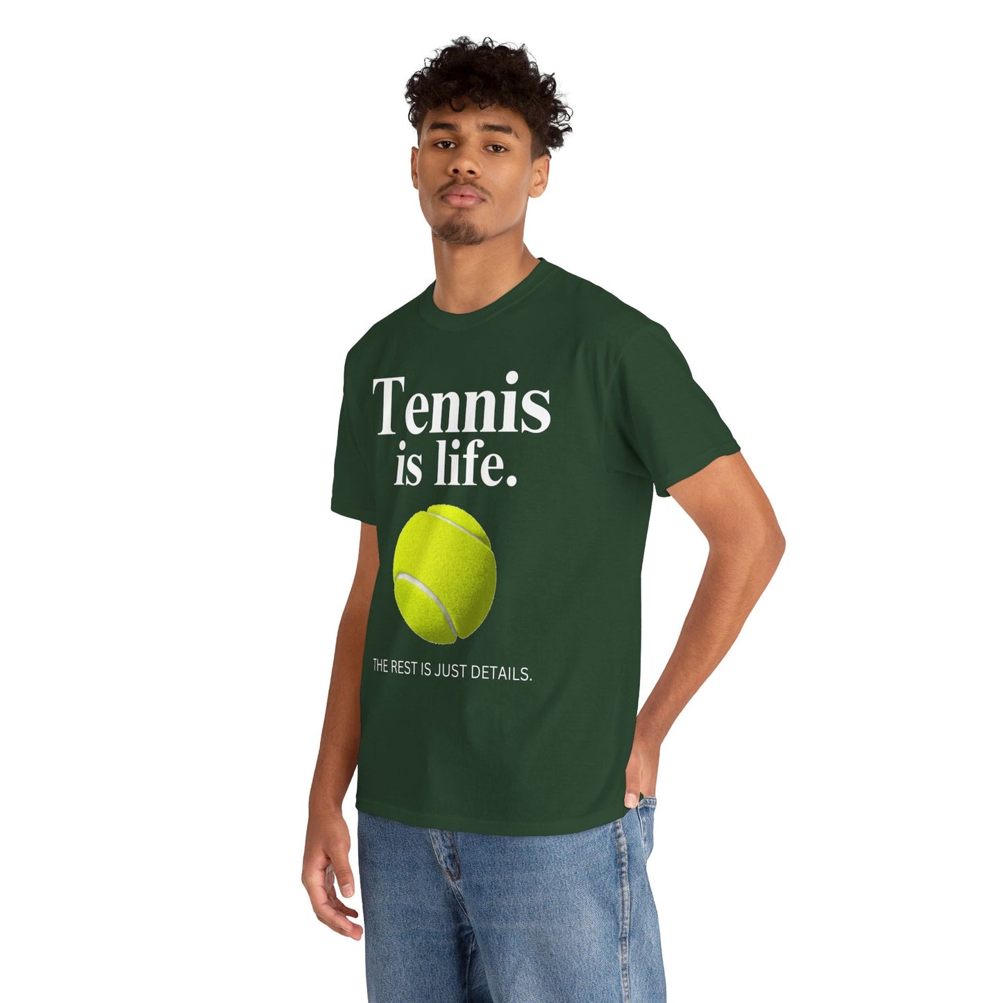 TENNIS IS LIFE  - Tennis Basic Tee