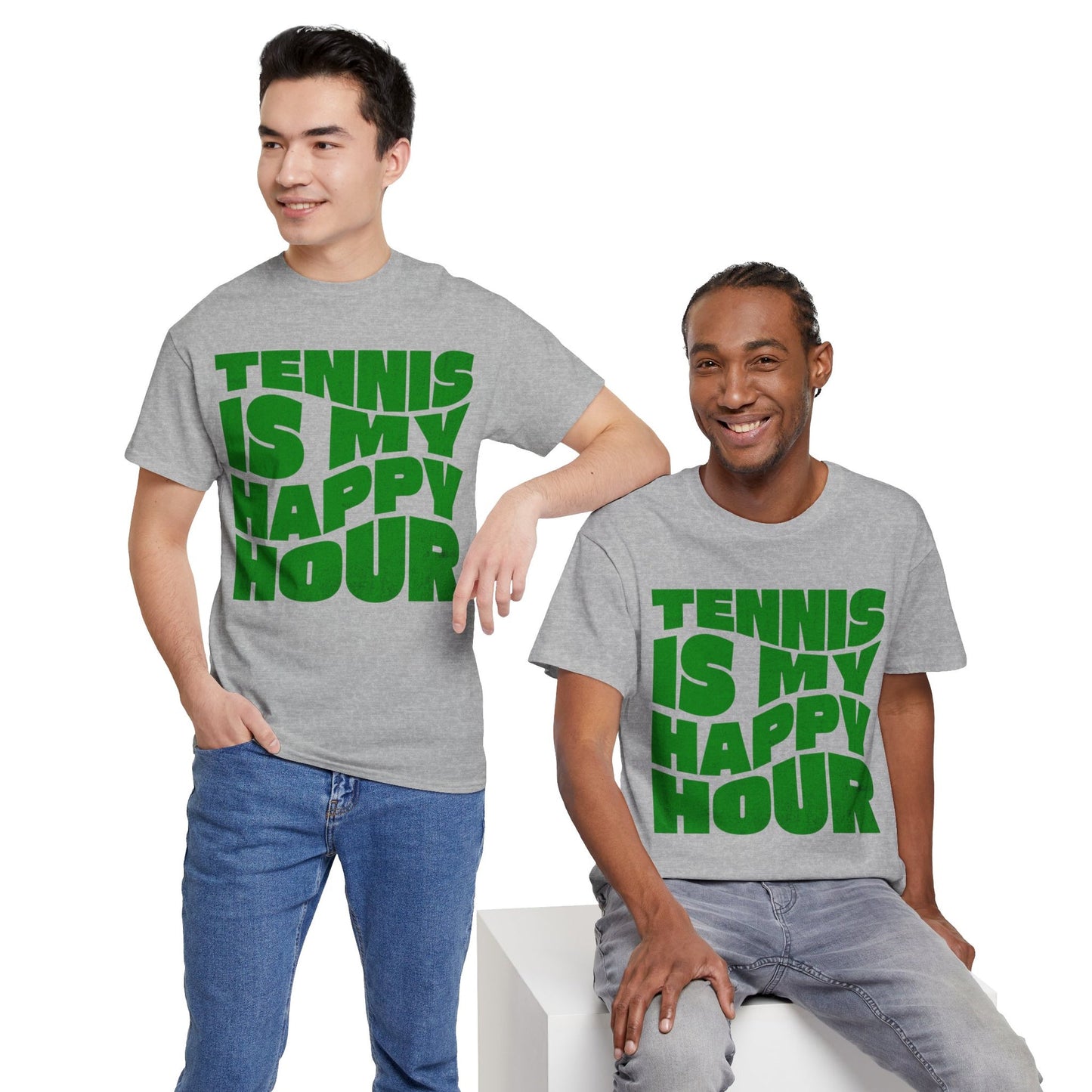 HAPPY HOUR - Tennis Basic Tee