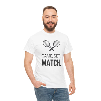 GAME SET MATCH 1 - Tennis Basic Tee