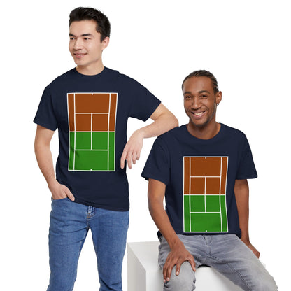 NADAL VS FEDERER - Tennis Basic Tee