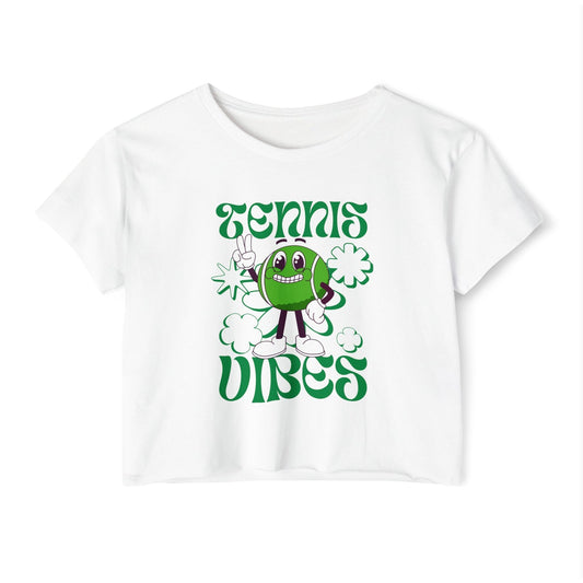 TENNIS VIBE - Tennis Crop Top