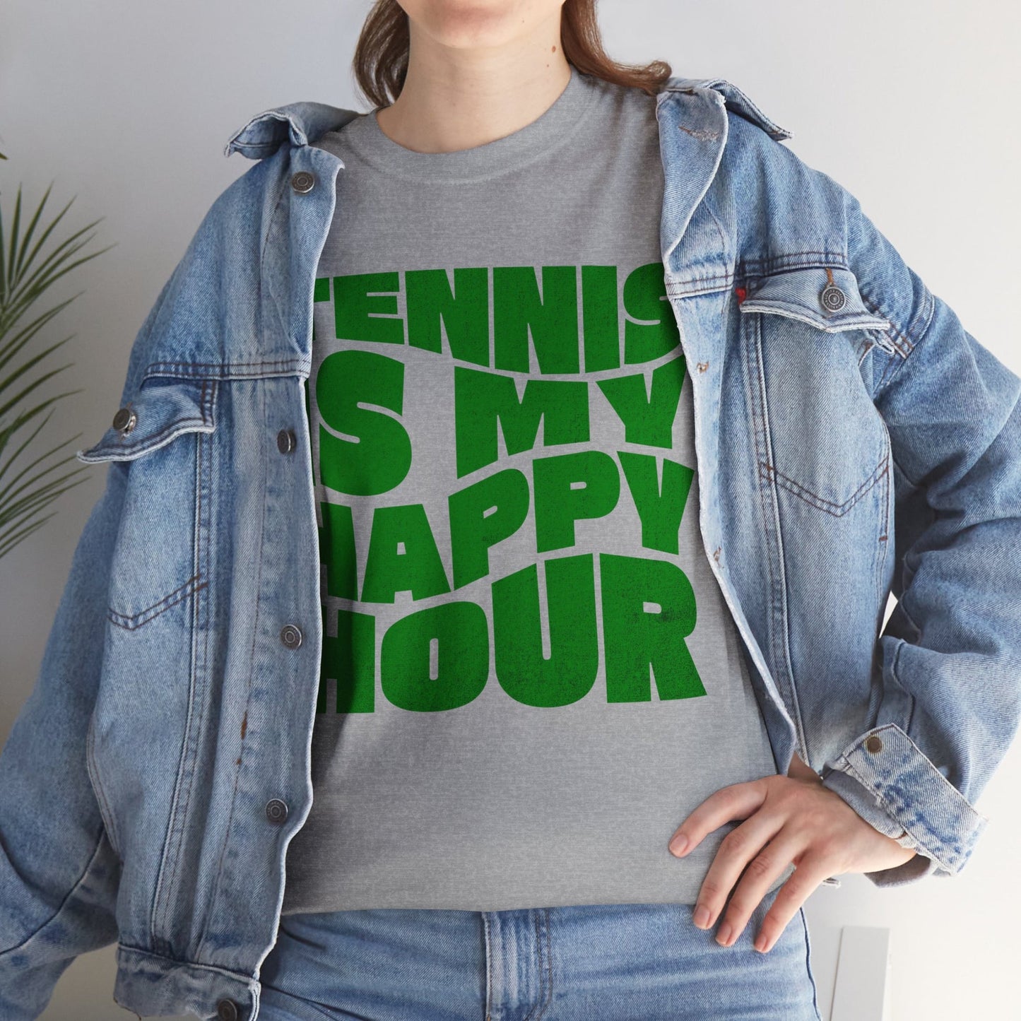 HAPPY HOUR - Tennis Basic Tee