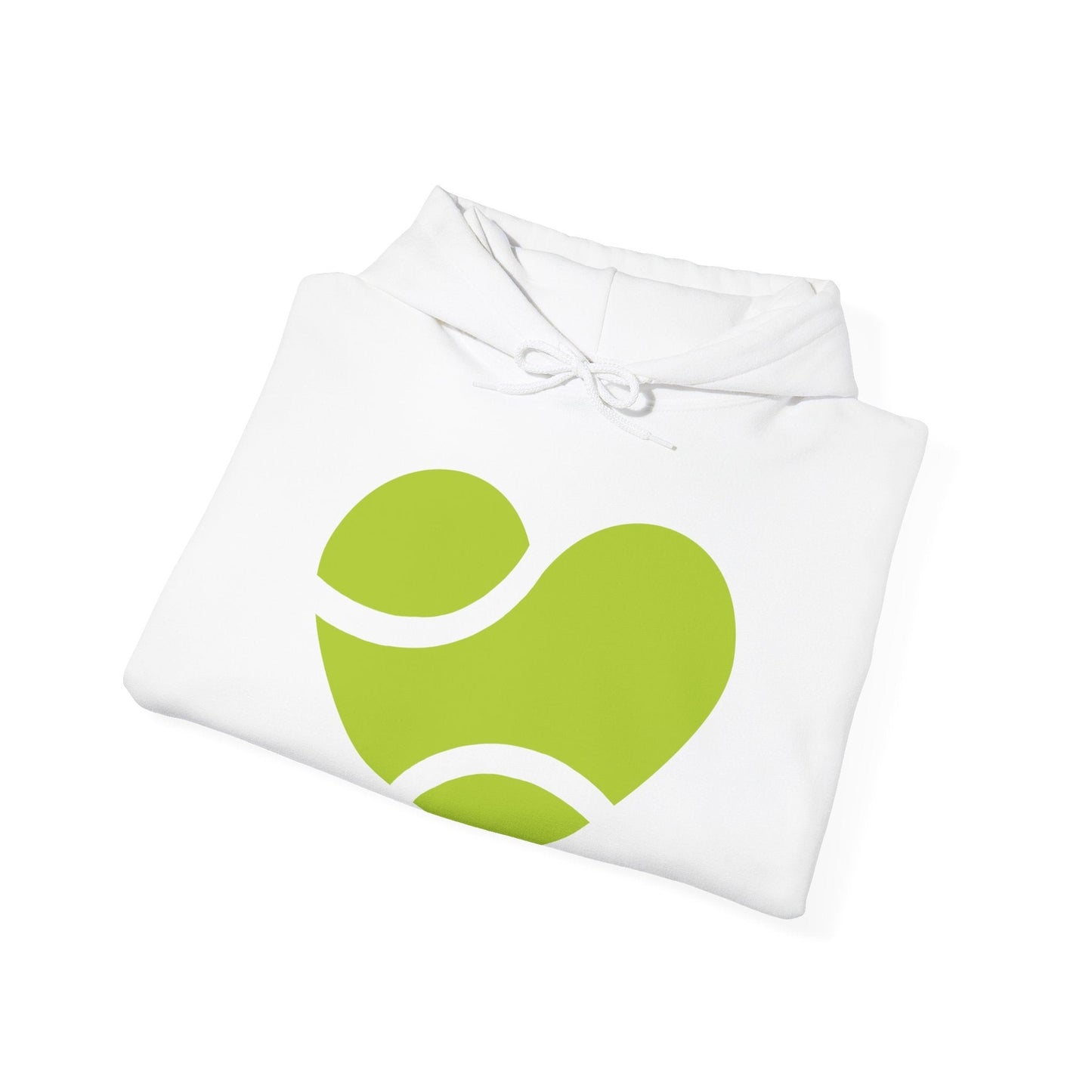 HEART - BALL  - Tennis Hoodie