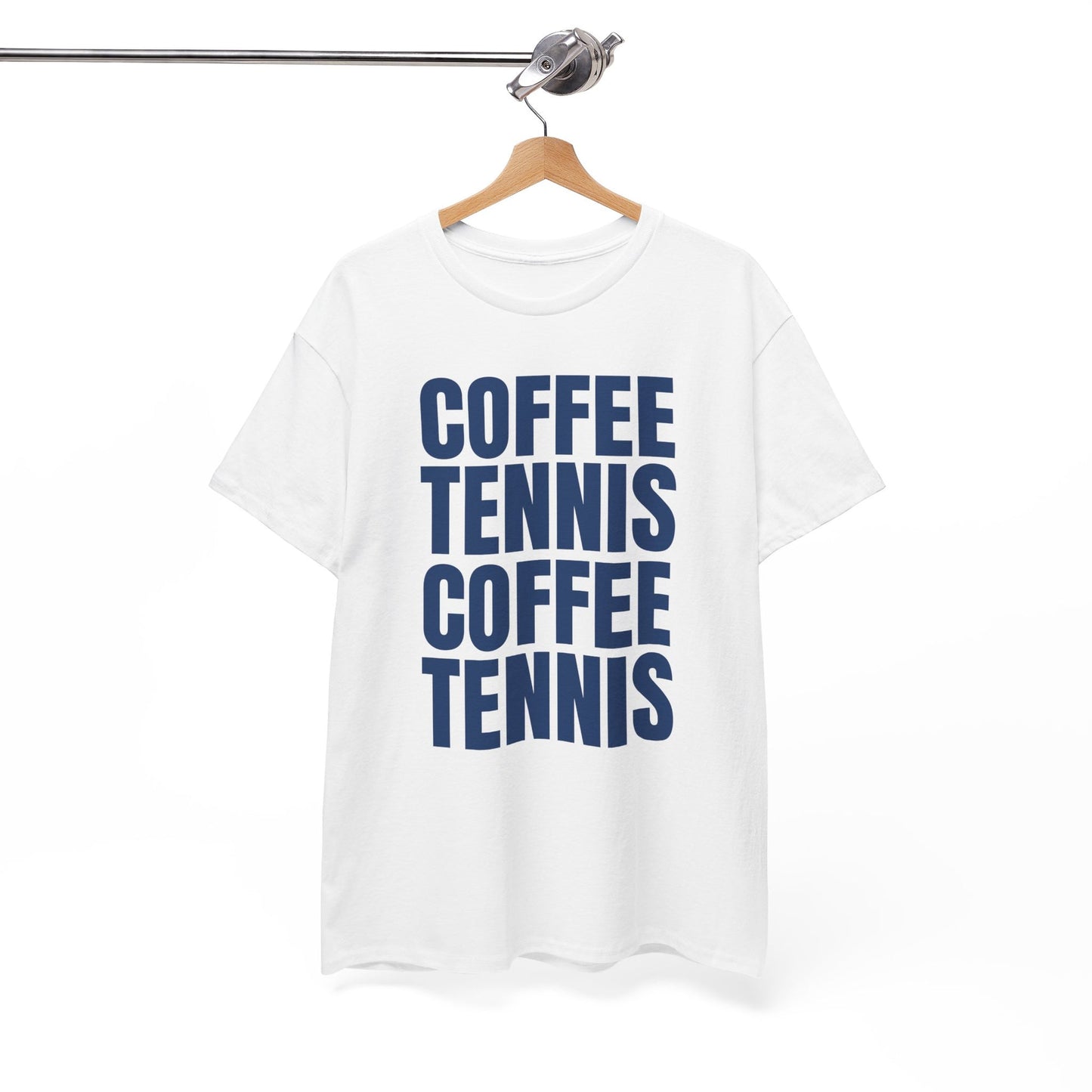 COFFEE & TENNIS 3 - Tennis Basic Tee