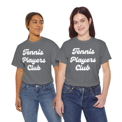 TENNIS PLAYERS CLUB - Tennis Basic Tee