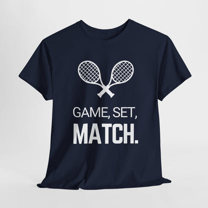 GAME SET MATCH 1 - Tennis Basic Tee