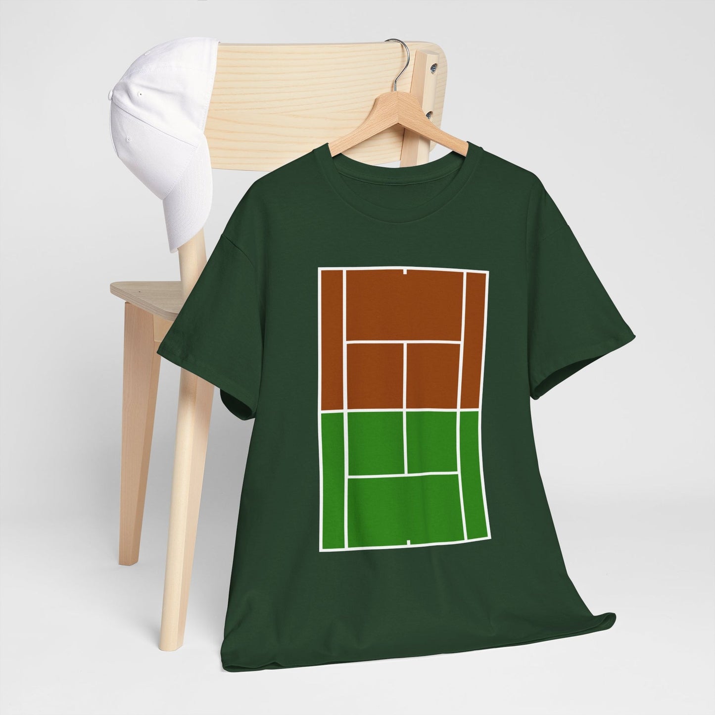 NADAL VS FEDERER - Tennis Basic Tee