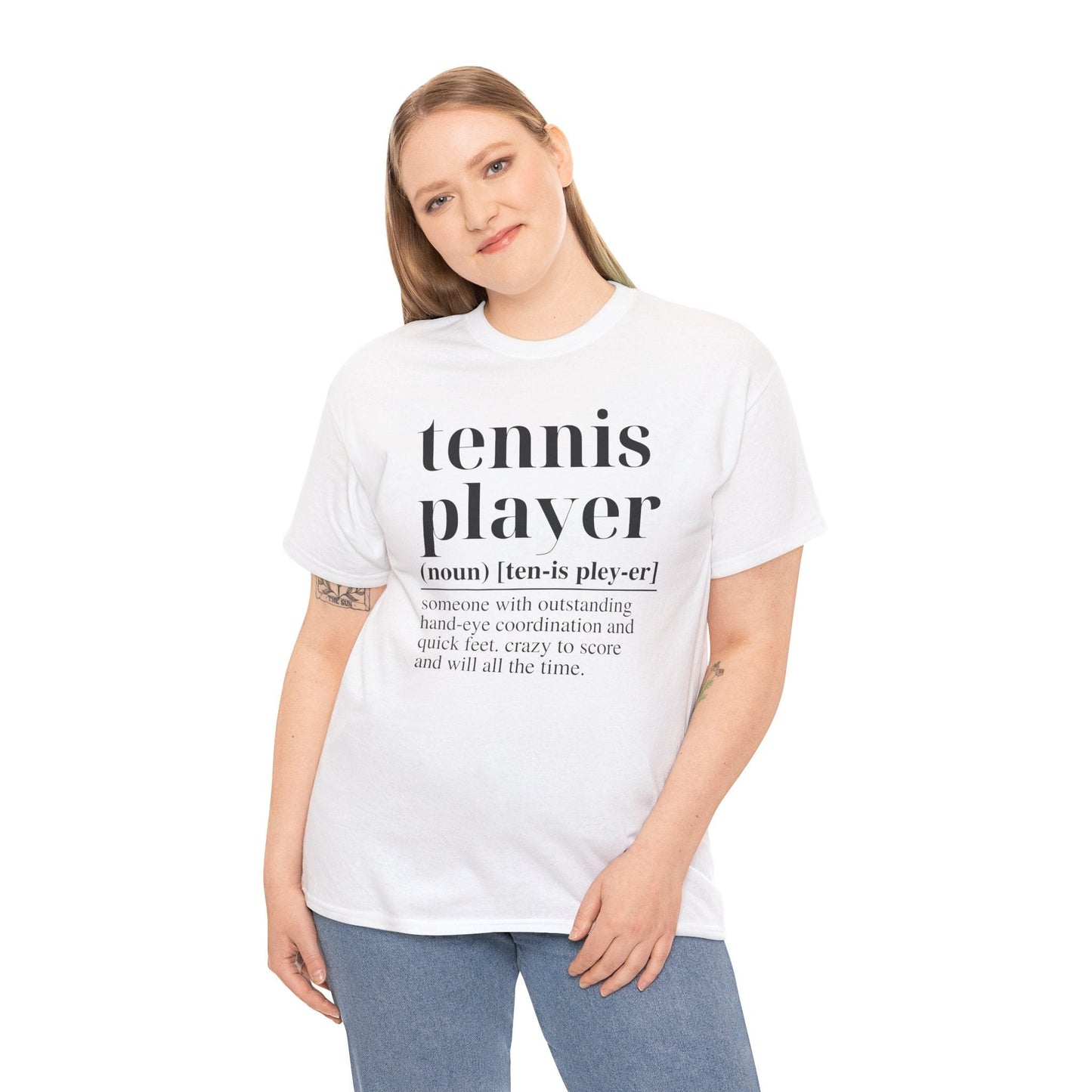 TENNIS PLAYER 1 - Tennis Basic Tee