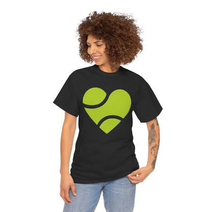 HEART - BALL - Tennis Basic Tee