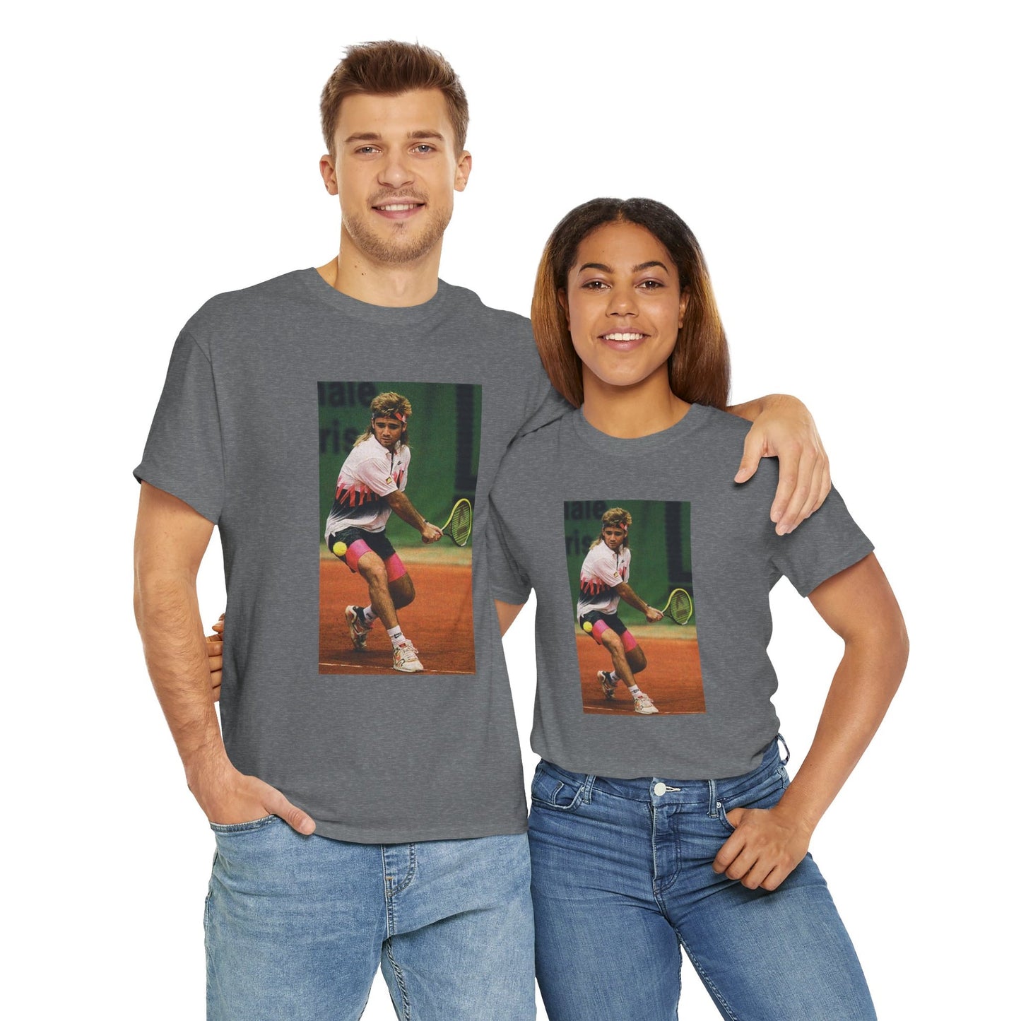 AGASSI 1 - Tennis Basic Tee