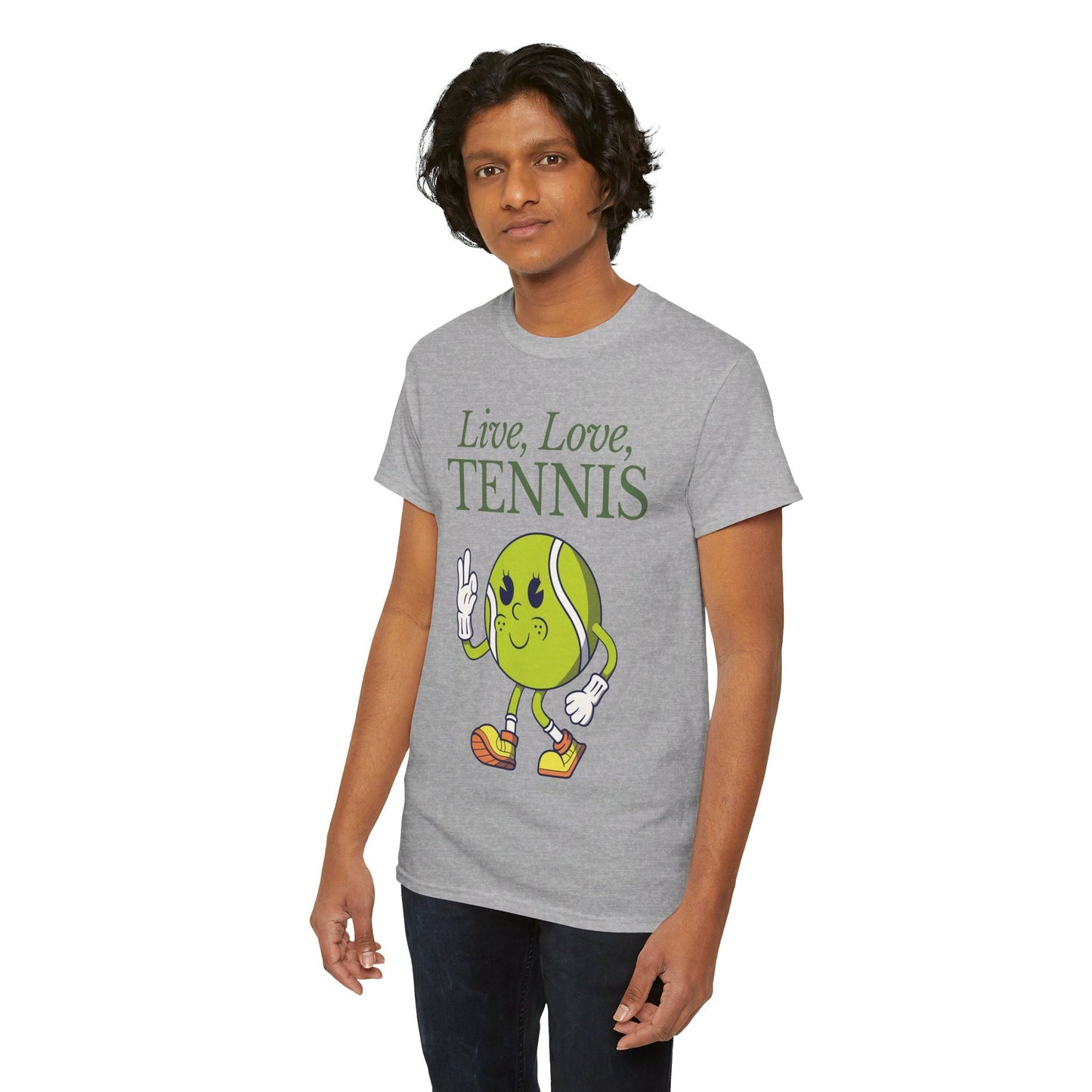 LIVE LOVE TENNIS - Tennis Basic Tee