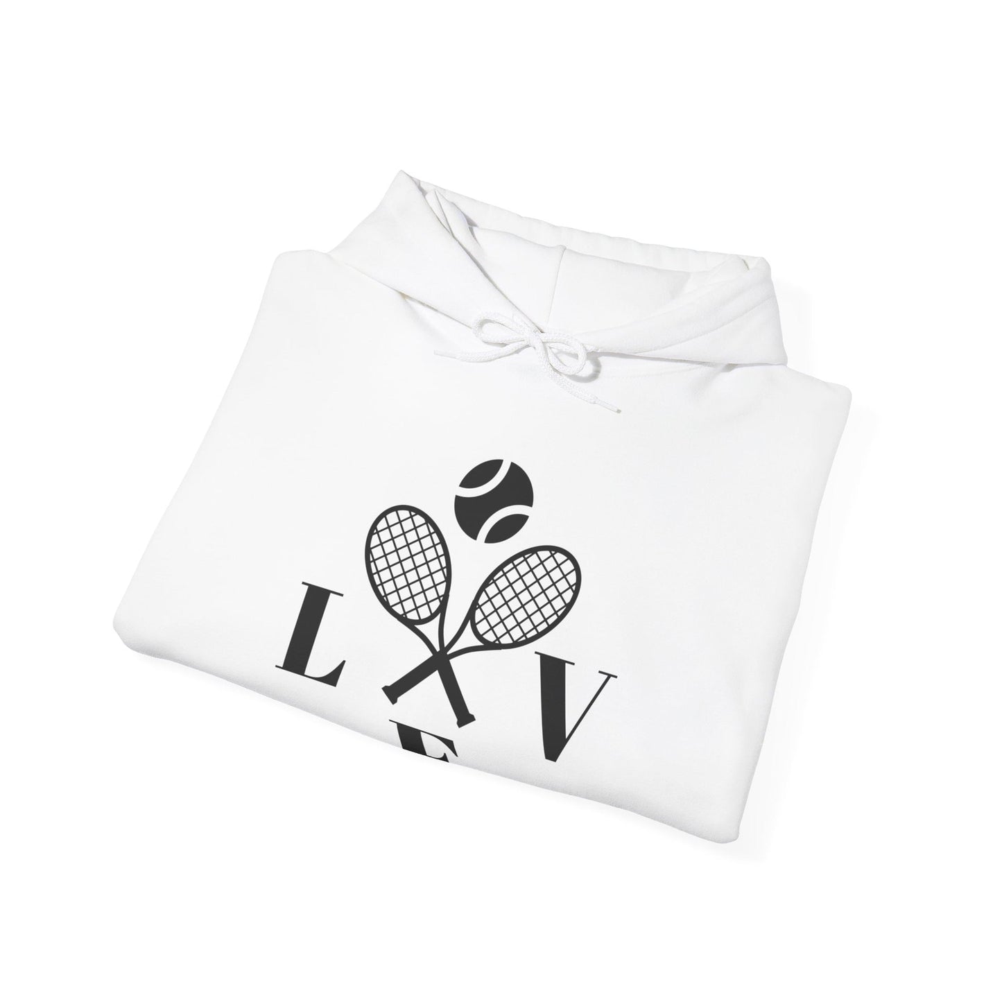 LOVE 2 - Tennis Hoodie