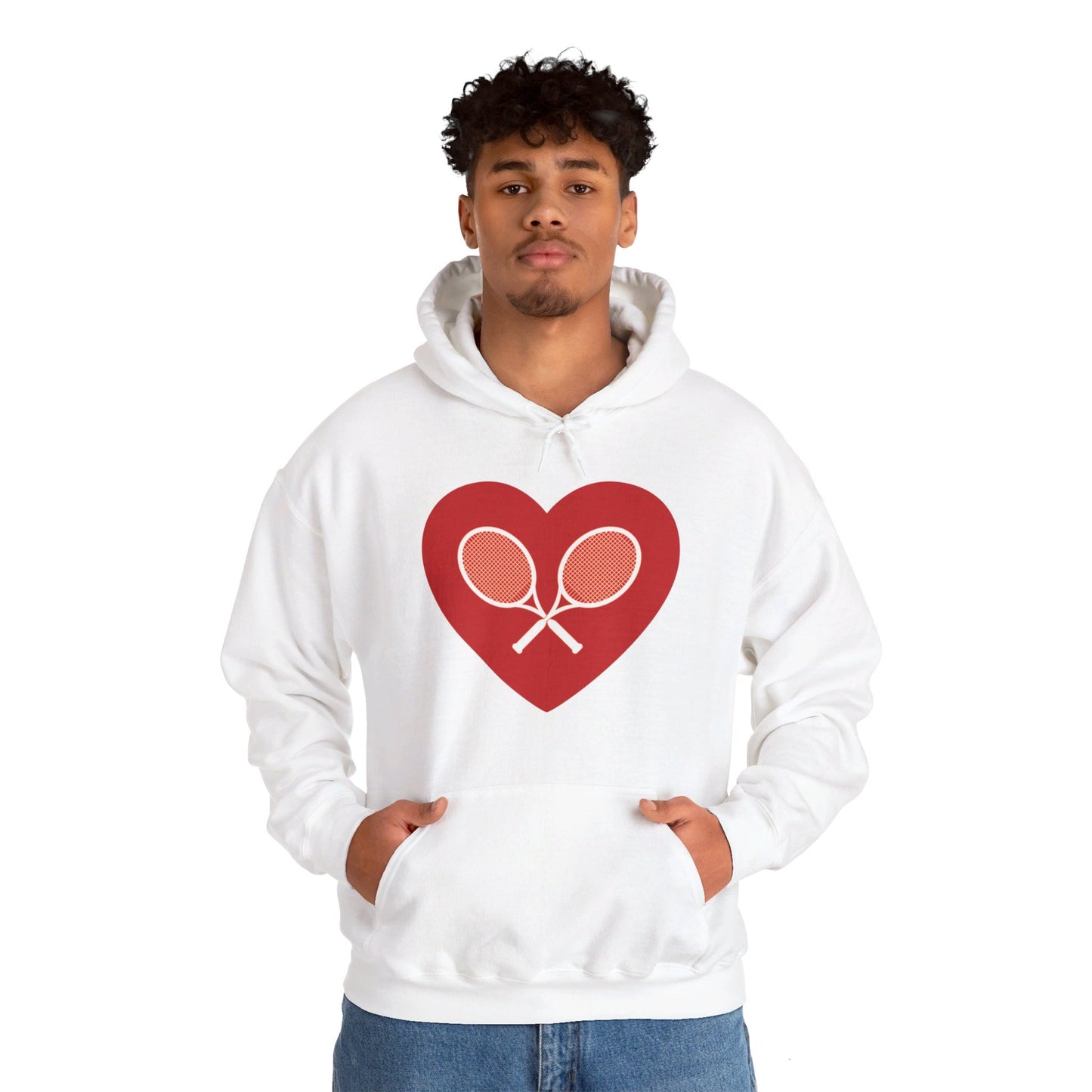 LOVE 5 - Tennis Hoodie