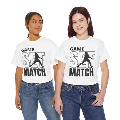 GAME SET MATCH 2 - Tennis Basic Tee