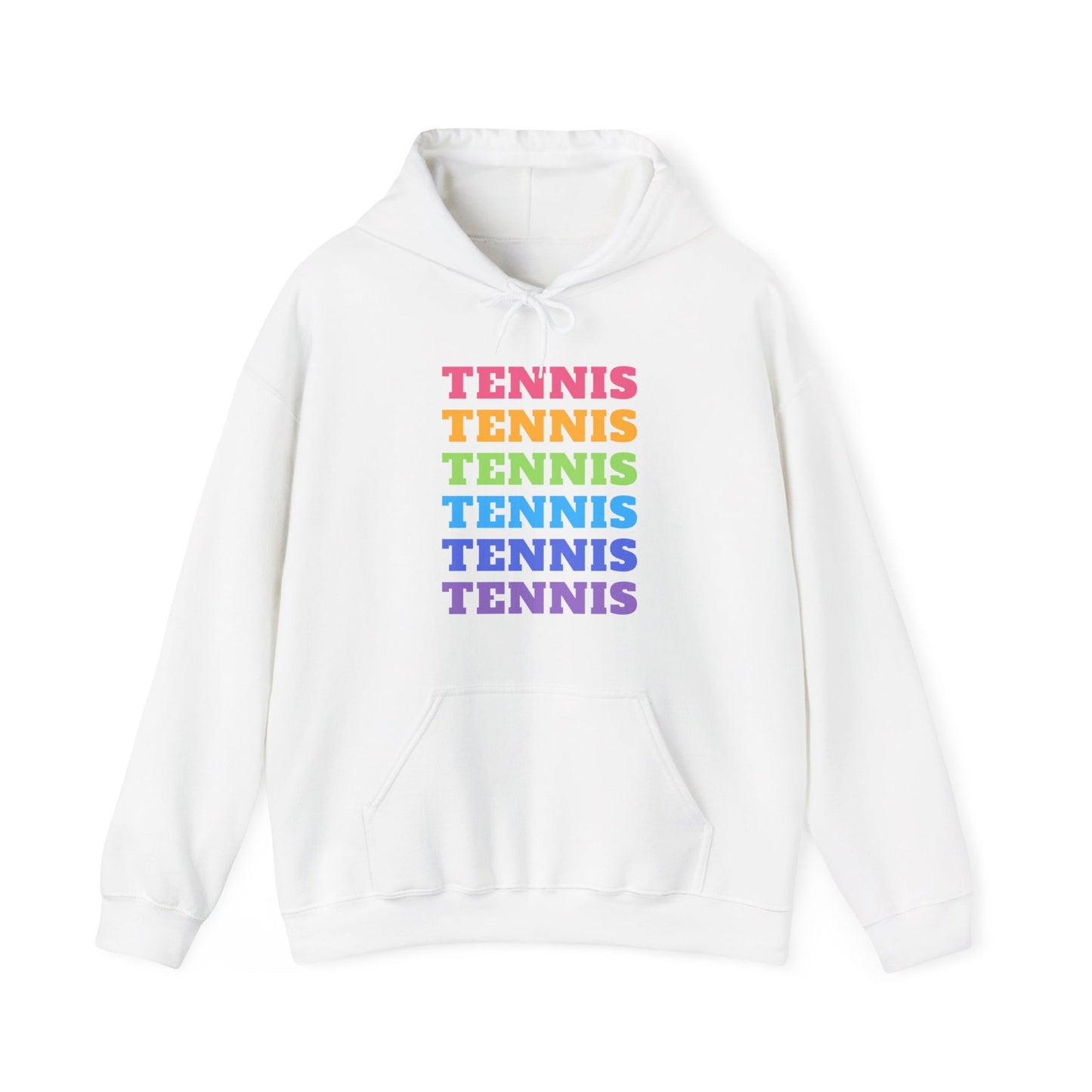 DOWN THE LINE - Tennis Hoodie