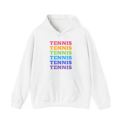 DOWN THE LINE - Tennis Hoodie