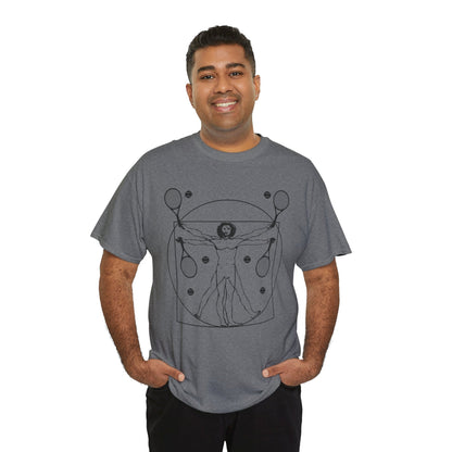 VITRUVIAN MAN (LEONARDO DA VINCI) - Tennis Basic Tee