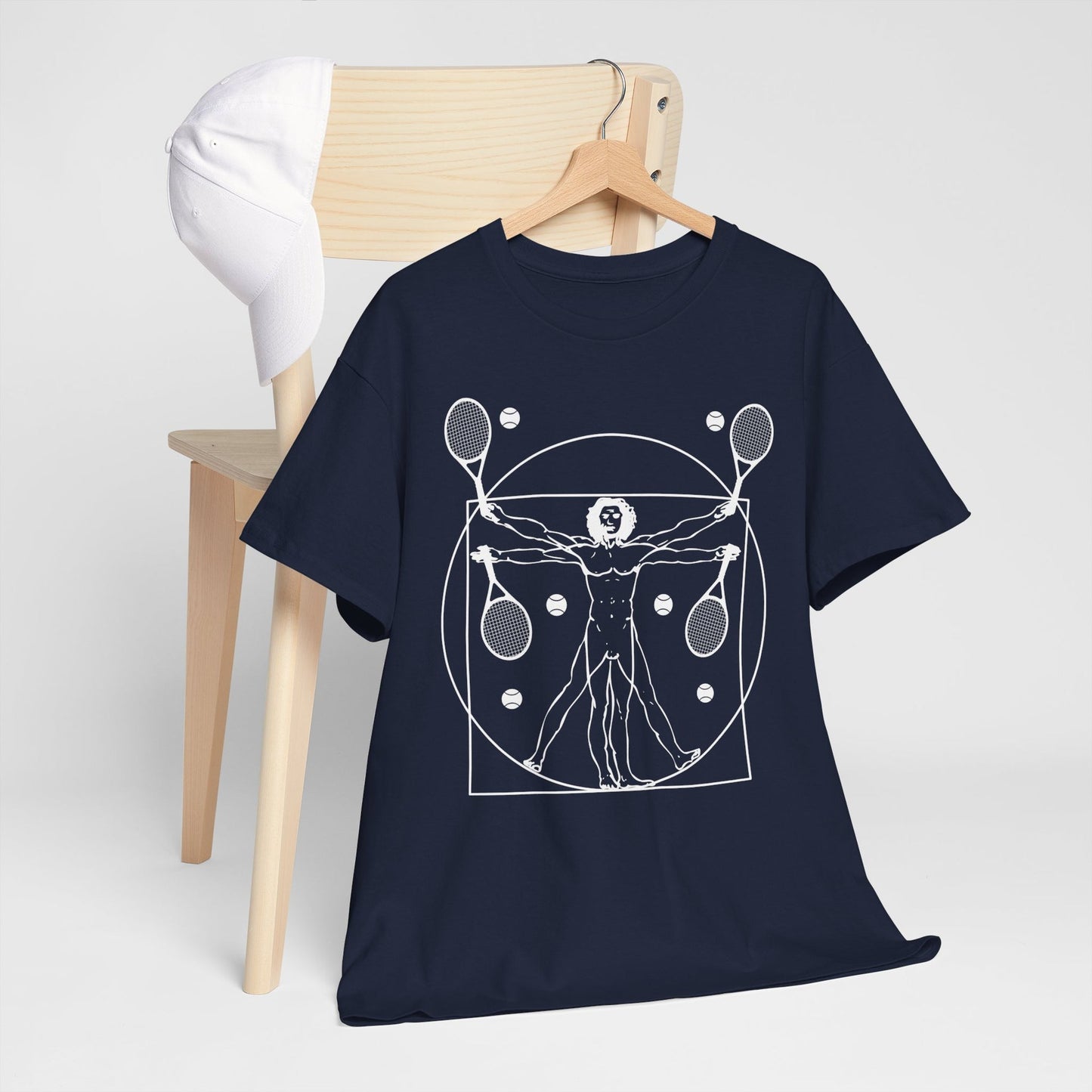 VITRUVIAN MAN (LEONARDO DA VINCI) - Tennis Basic Tee