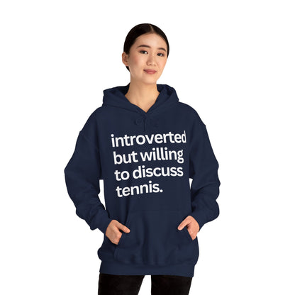 INTROVERT - Tennis Hoodie