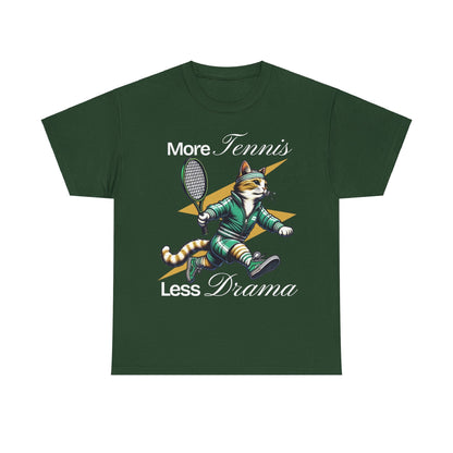 MORE TENNIS - Tennis Basic Tee