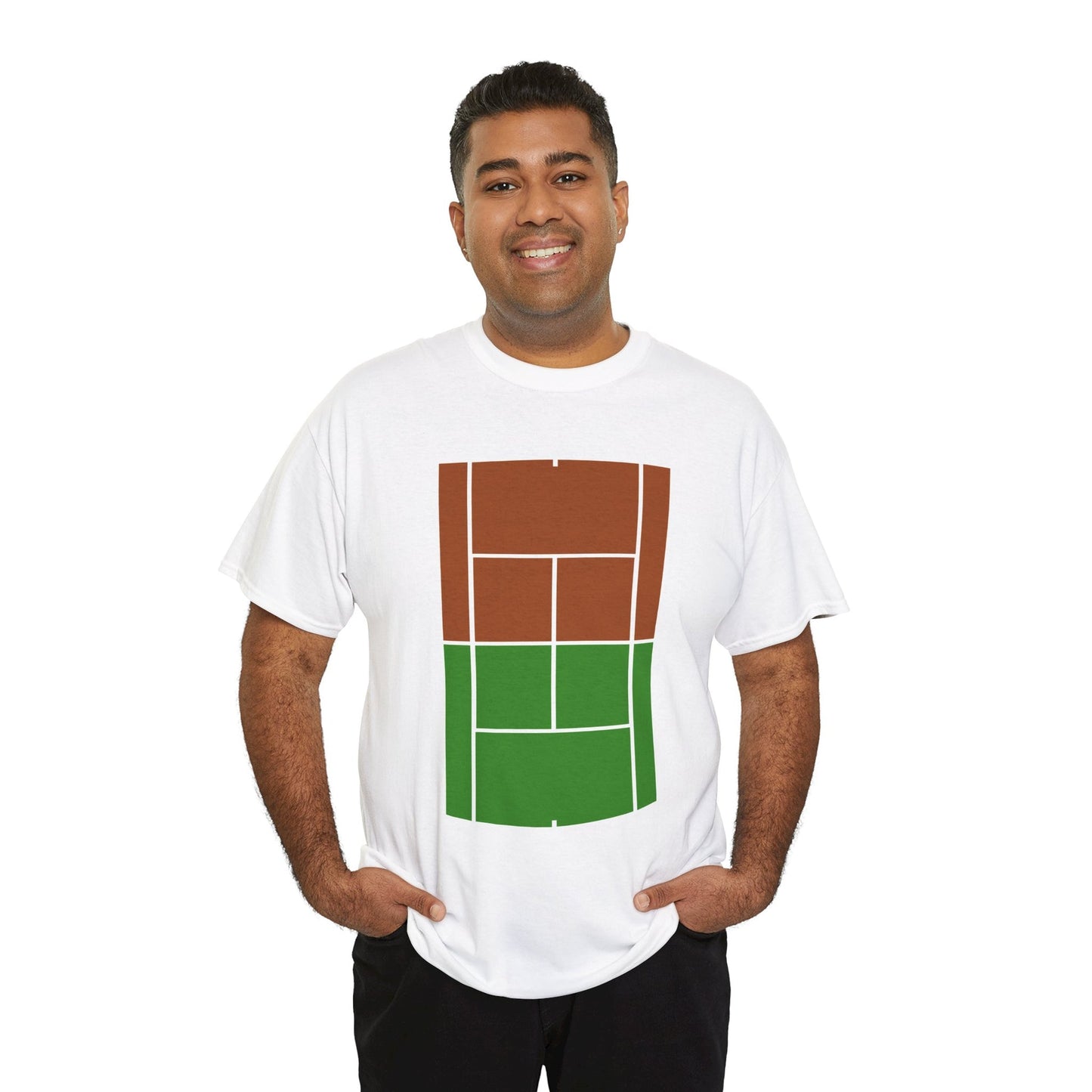 NADAL VS FEDERER - Tennis Basic Tee