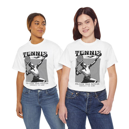 DOMINATE - Tennis Basic Tee