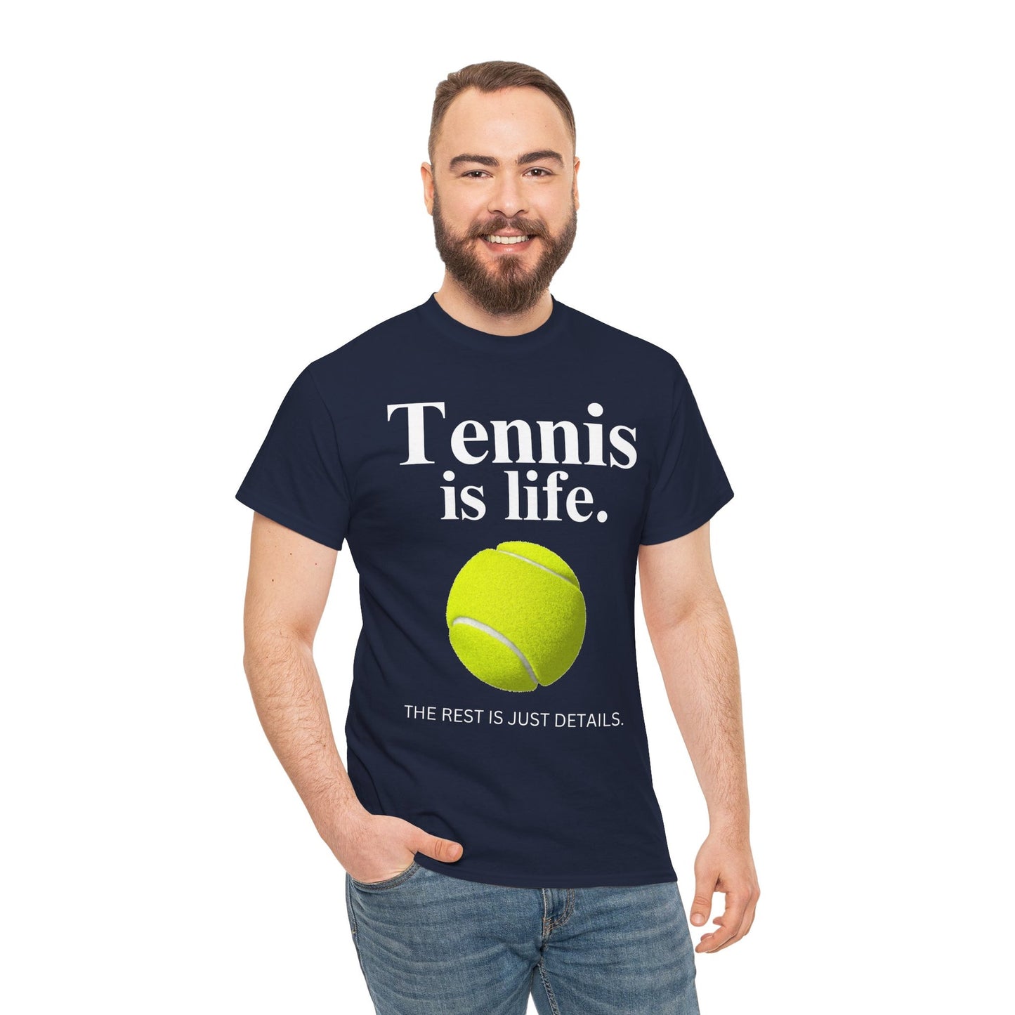 TENNIS IS LIFE  - Tennis Basic Tee