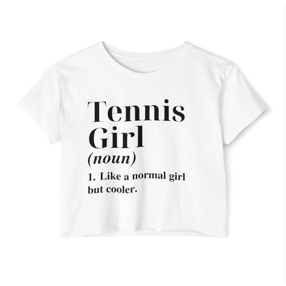 TENNIS GIRL - Crop Top