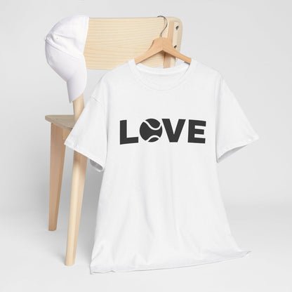 LOVE 6 - Tennis Basic Tee