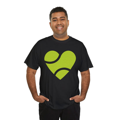 HEART - BALL - Tennis Basic Tee