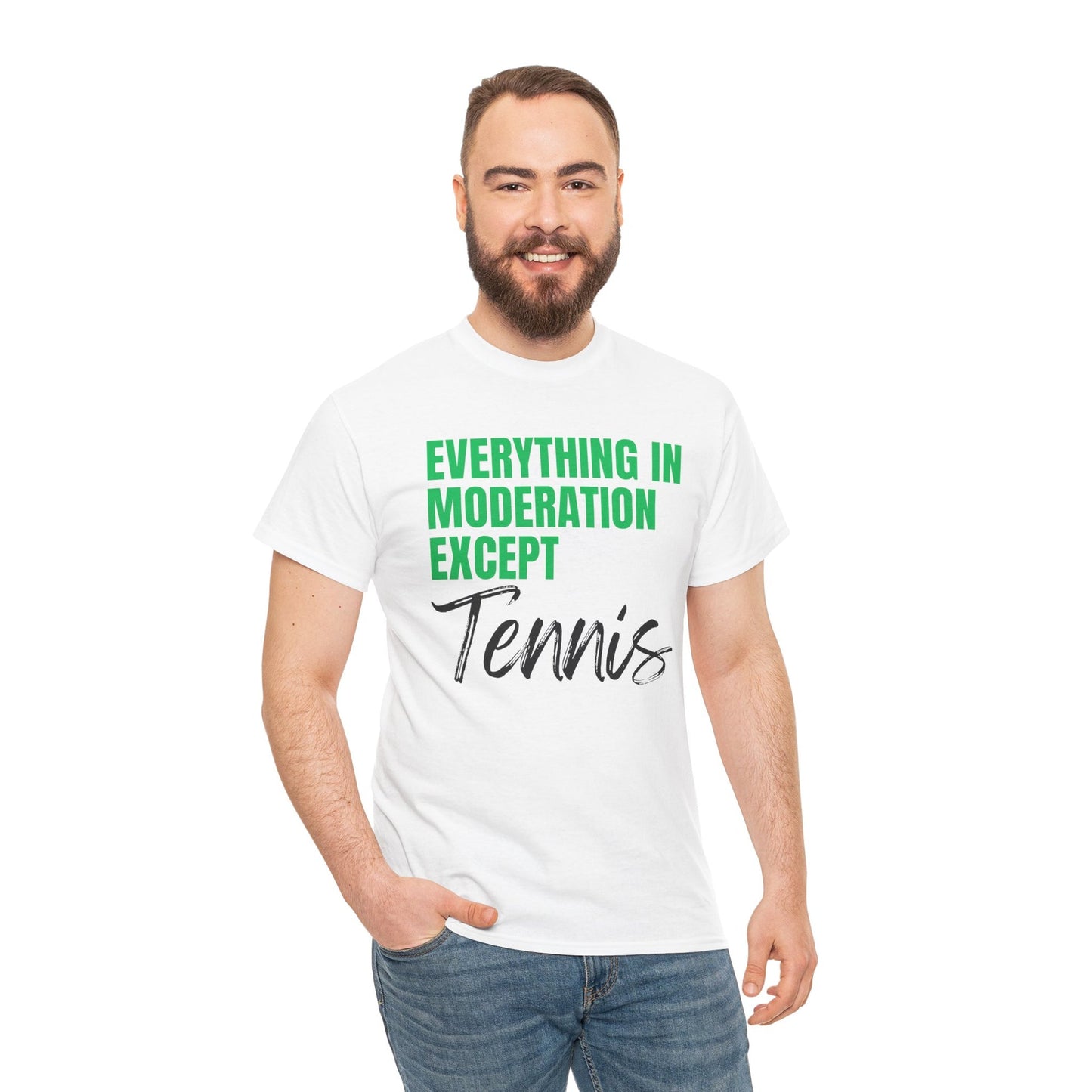 MODERATION - Tennis Basic Tee