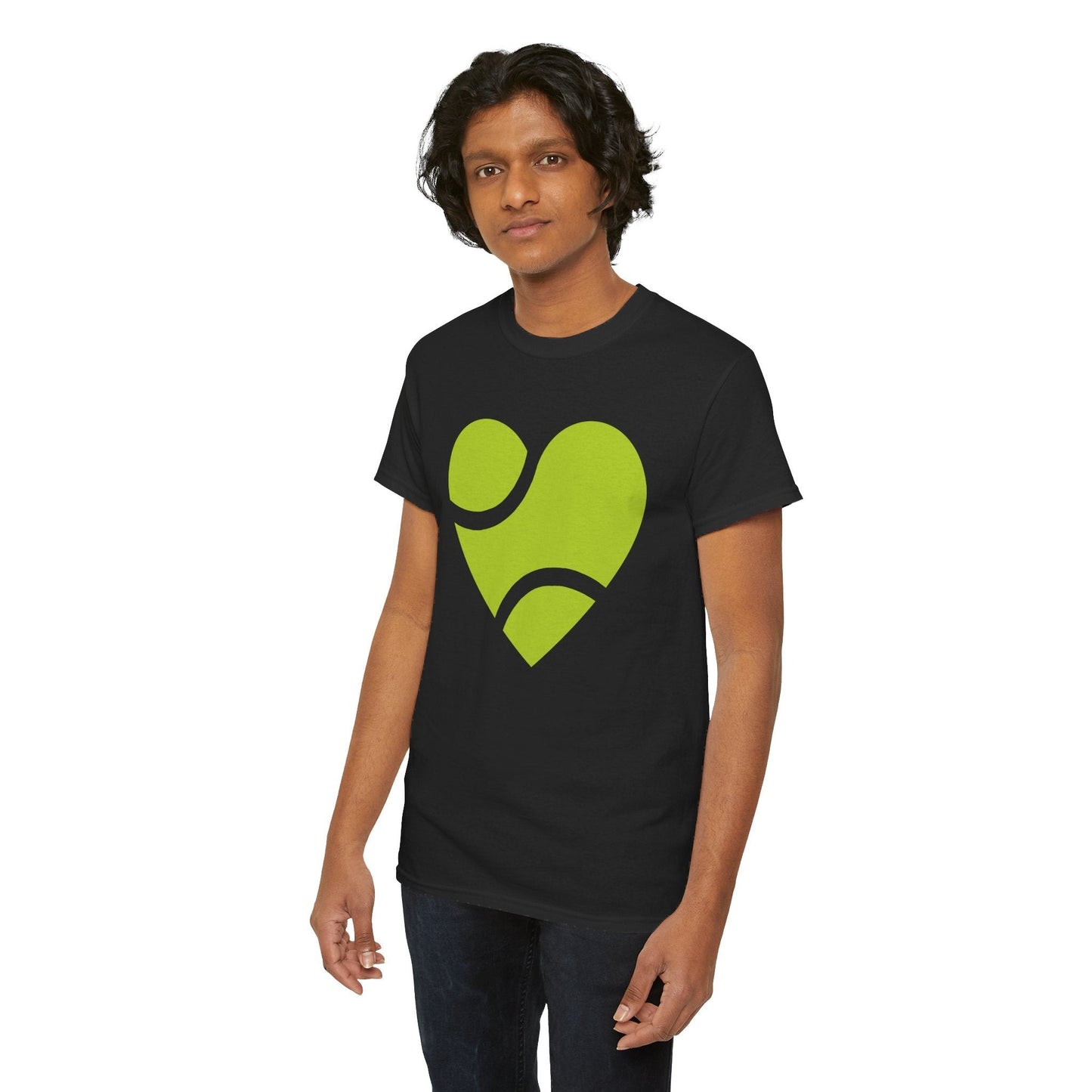 HEART - BALL - Tennis Basic Tee