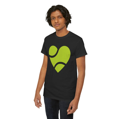 HEART - BALL - Tennis Basic Tee