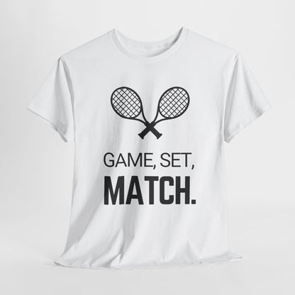 GAME SET MATCH 1 - Tennis Basic Tee