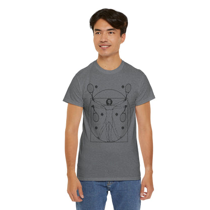 VITRUVIAN MAN (LEONARDO DA VINCI) - Tennis Basic Tee