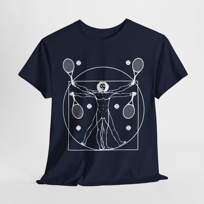 VITRUVIAN MAN (LEONARDO DA VINCI) - Tennis Basic Tee