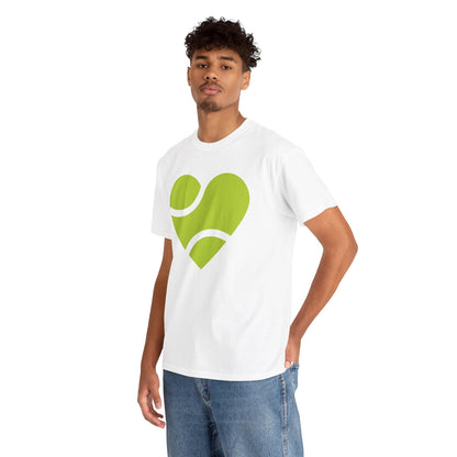 HEART - BALL - Tennis Basic Tee