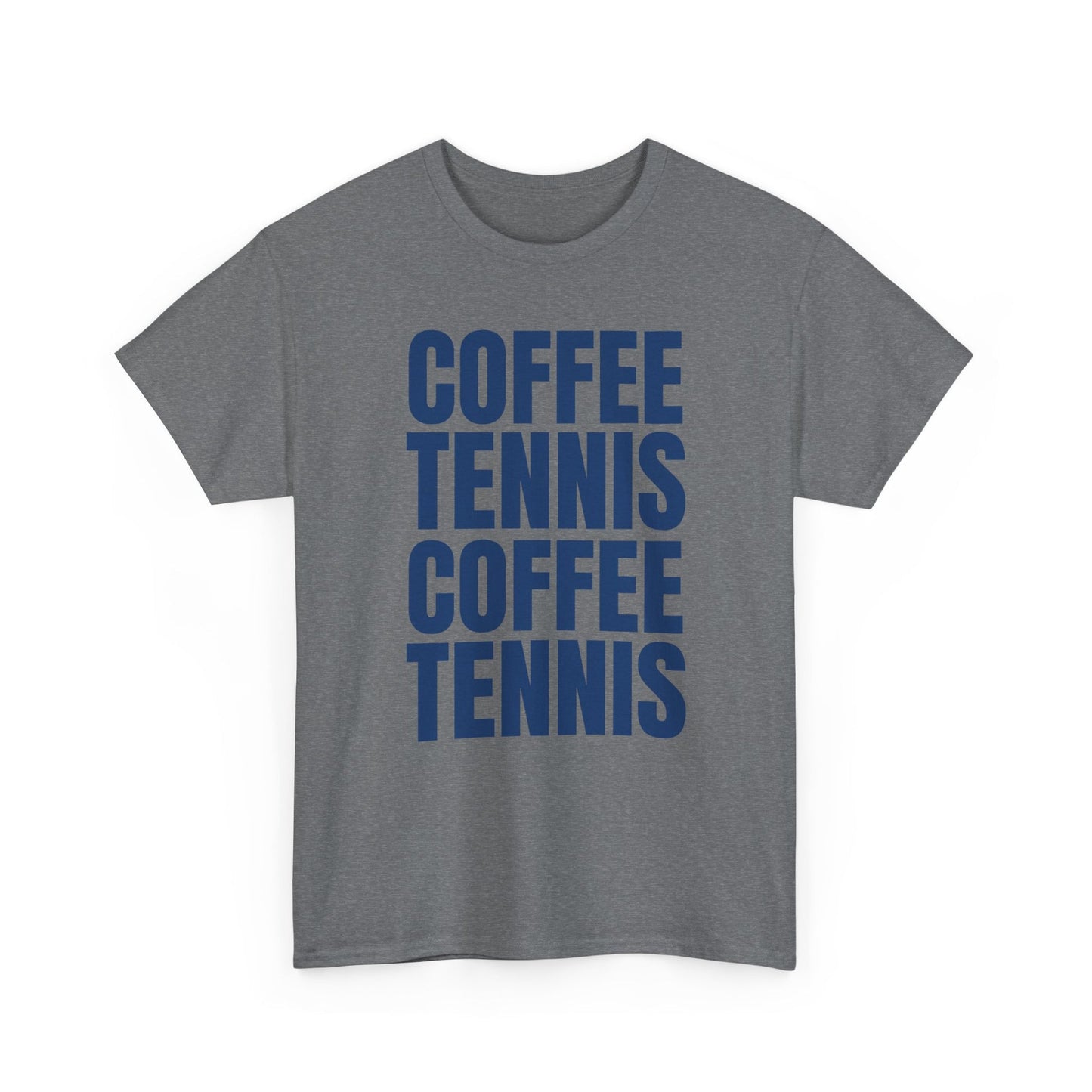 COFFEE & TENNIS 3 - Tennis Basic Tee