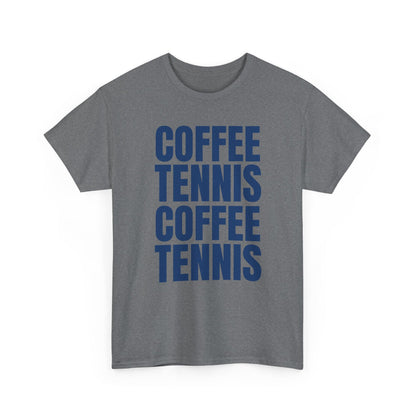 COFFEE & TENNIS 3 - Tennis Basic Tee